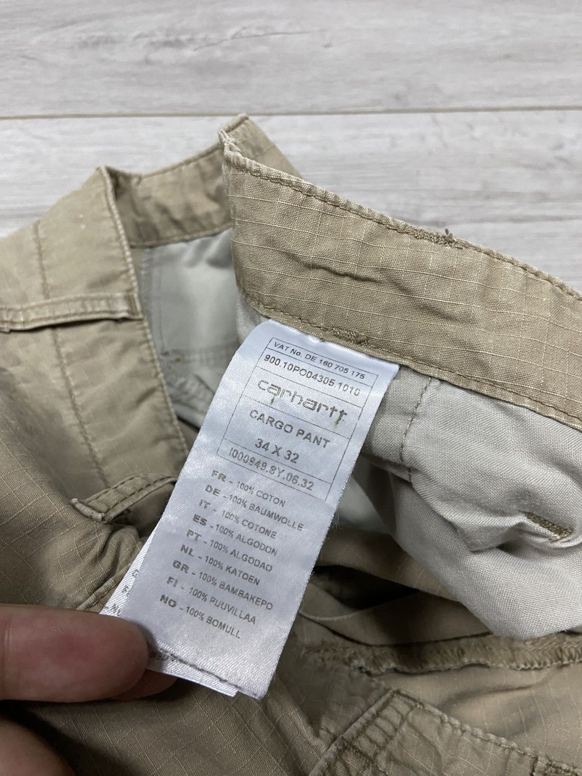 Carhartt × Vintage Carhartt vintage cargo work pants Size US 34 / EU 50 - 6 Thumbnail