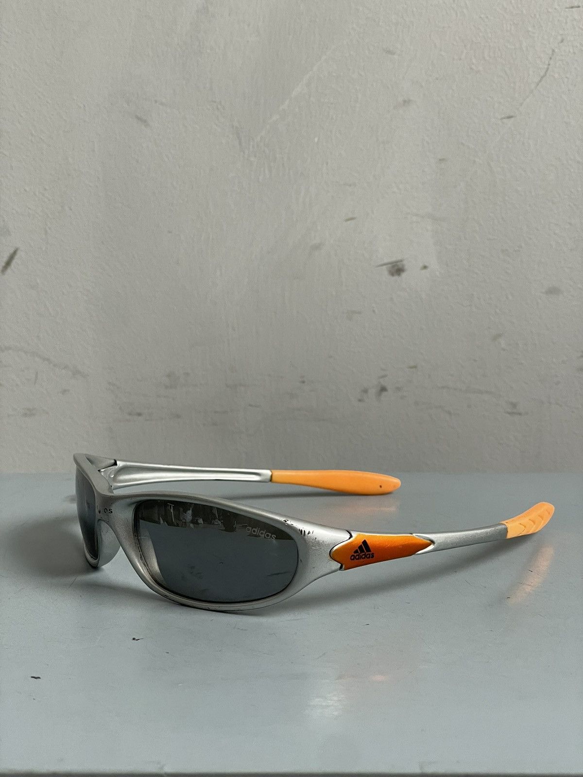 Adidas Vintage Oakley style adidas 90s sunglasses Size ONE SIZE - 1 Thumbnail