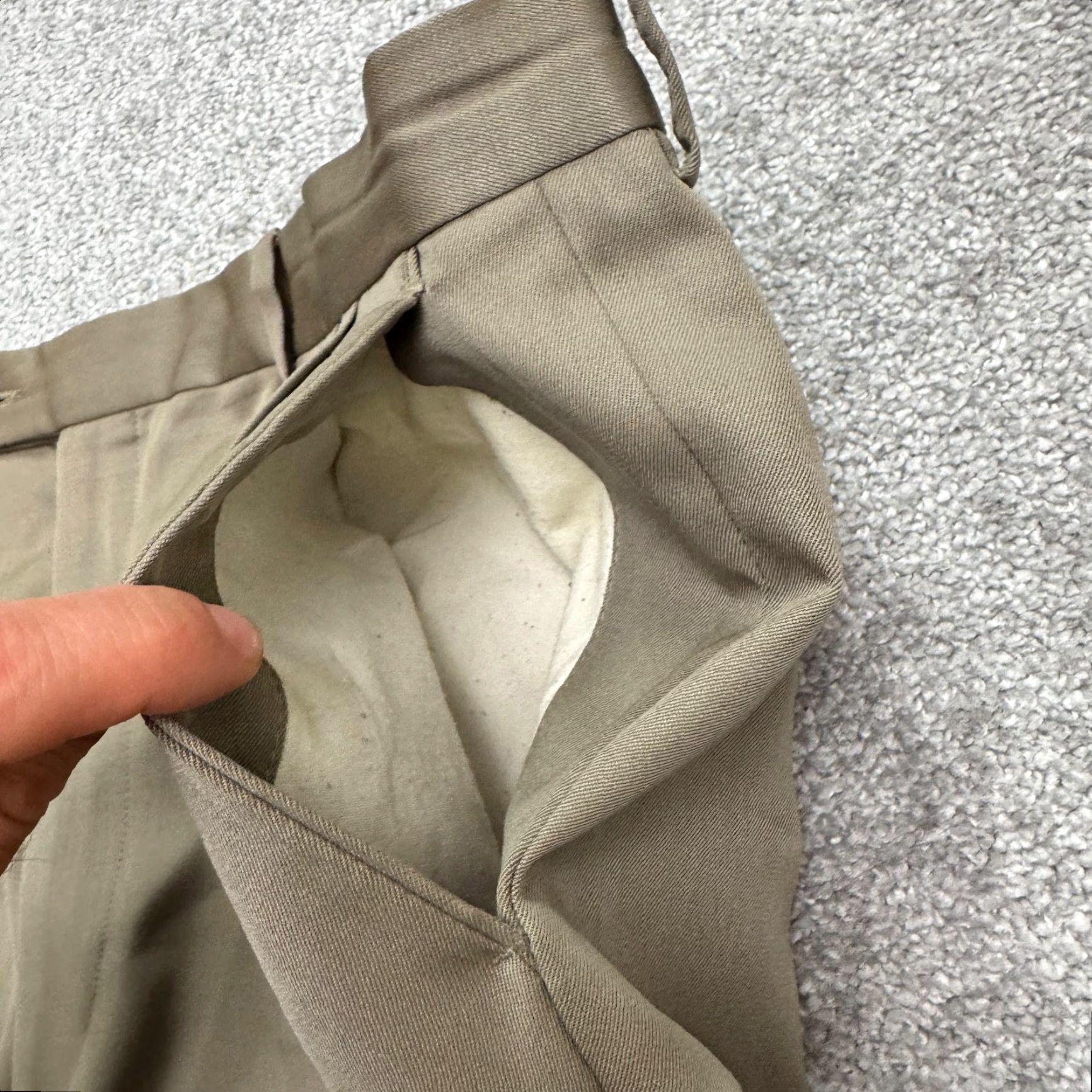 Vintage VINTAGE Pazon Santorelli Dress Pants Mens 40x32 Brown Pleated Classic 90s Retro Size US 40 / EU 56 - 5 Thumbnail