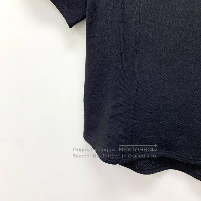 Chanel Chanel Black letter-inlaid diamond cotton round-neck short Size XS / US 0-2 / IT 36-38 - 4 Thumbnail