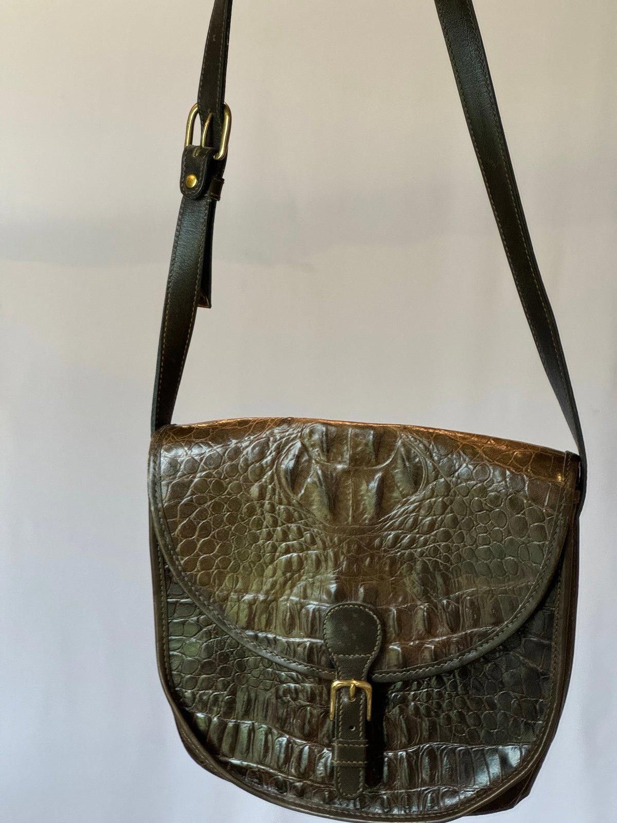 Designer Alligator Skin Bag Size ONE SIZE - 8 Thumbnail