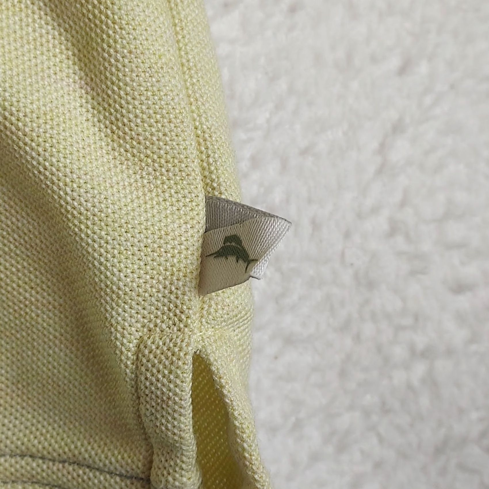 Tommy Bahama Tommy Bahama IslandZone Supima Polo Shirt Mens XL Yellow Short Sleeve Size US XL / EU 56 / 4 - 5 Thumbnail