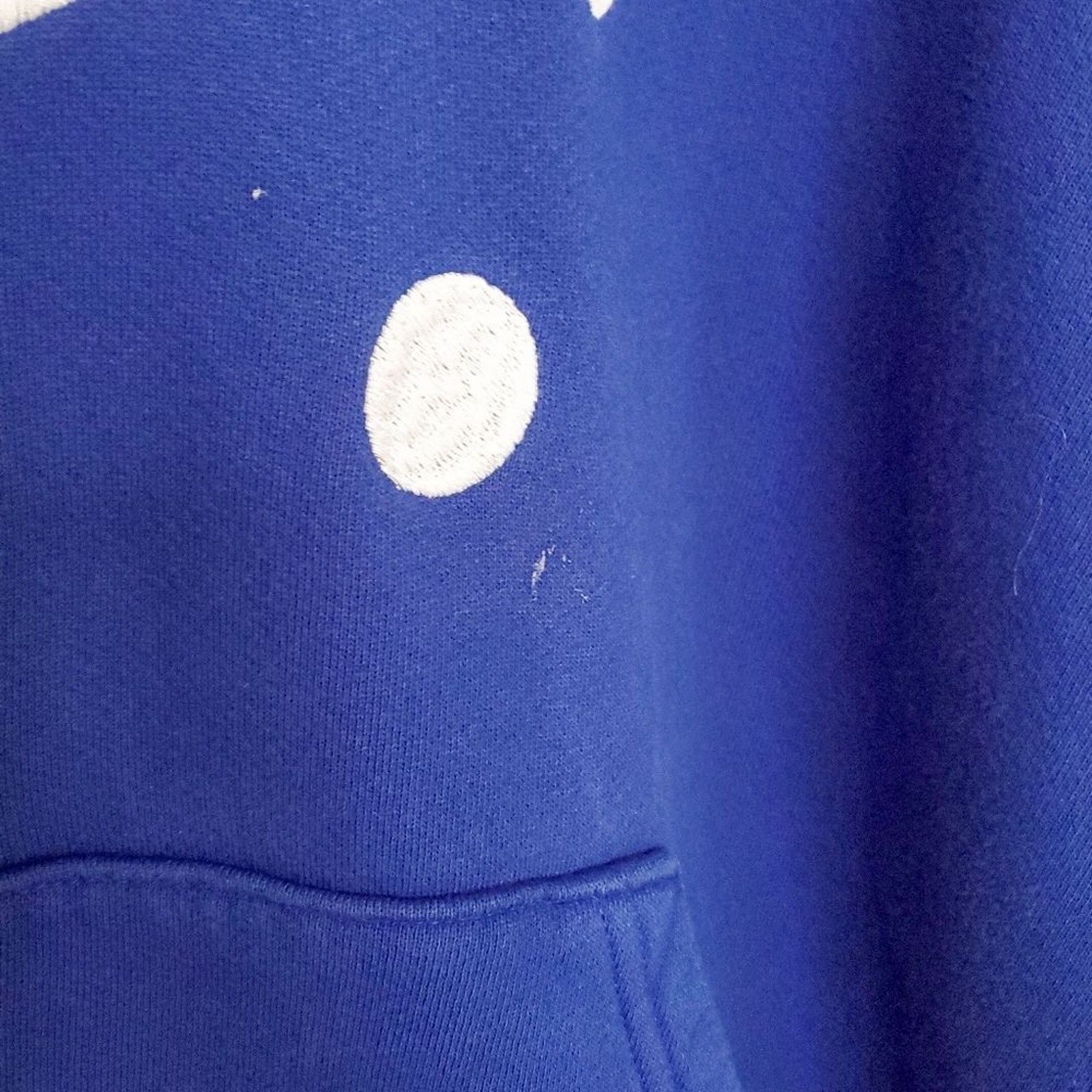 Madhappy Madhappy Royal Blue Buddy Heritage Smiley Hoodie Size S Size US S / EU 44-46 / 1 - 3 Thumbnail