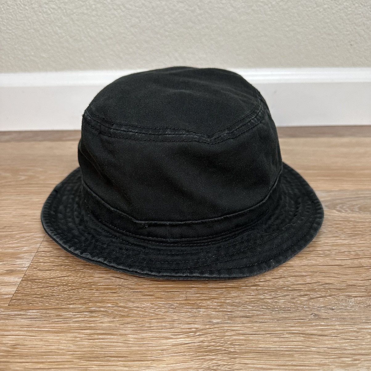 Adidas Adidas Unisex Black Washed Bucket Hat Size ONE SIZE - 7 Thumbnail
