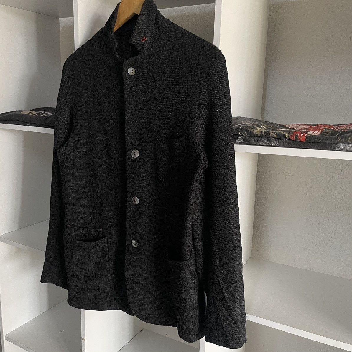 Kapital 🇯🇵 45rpm Black Wool Knit Blazer Jacket Kapital style Size US S / EU 44-46 / 1 - 5 Thumbnail