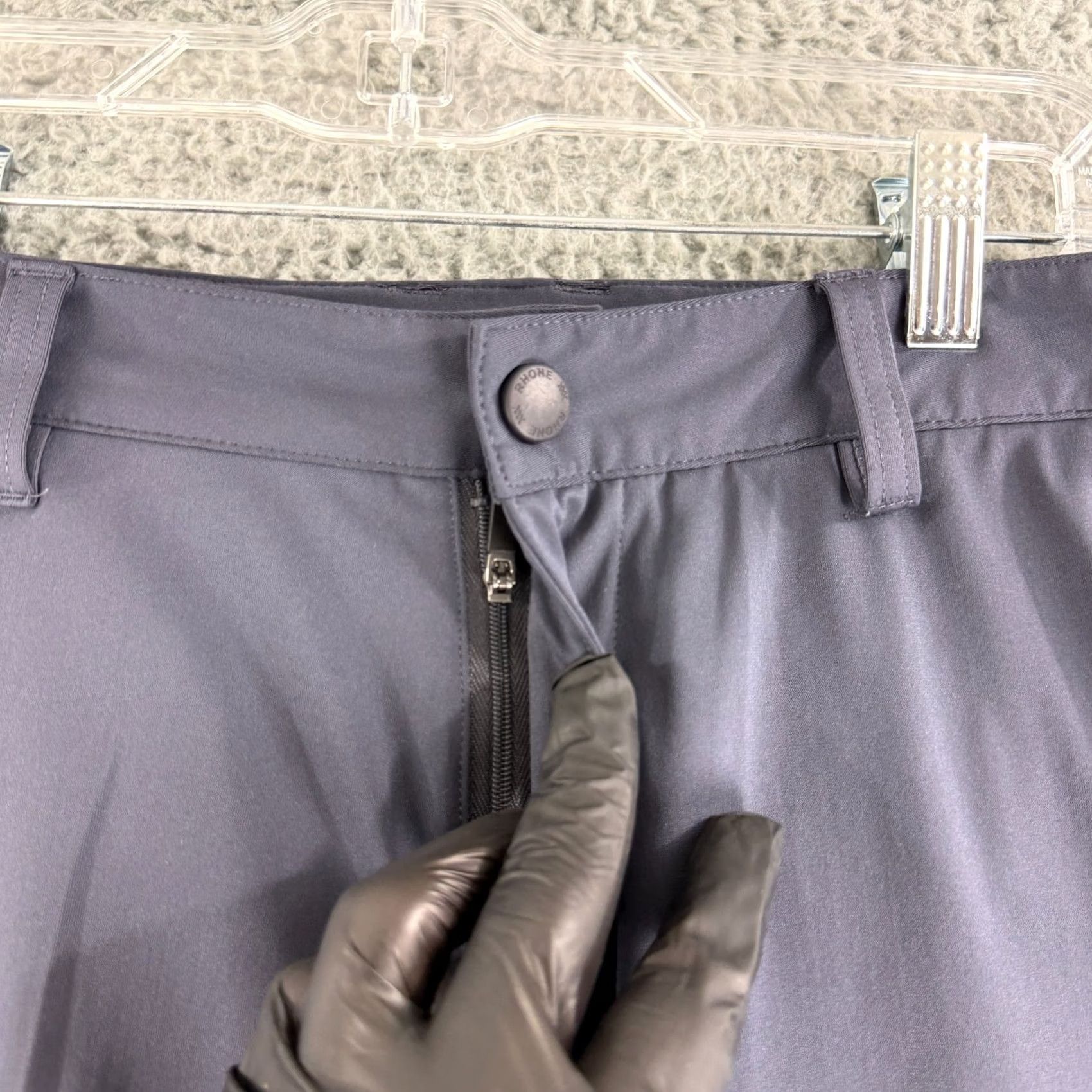 Rhone Rhone Commuter Slim Pant Mens Size 30 Gray Straight Leg Lightweight Stretch Chino Pants Modern Fit Men’s Regular 30 Inseam 31" Gray Size US 30 / EU 46 - 4 Thumbnail