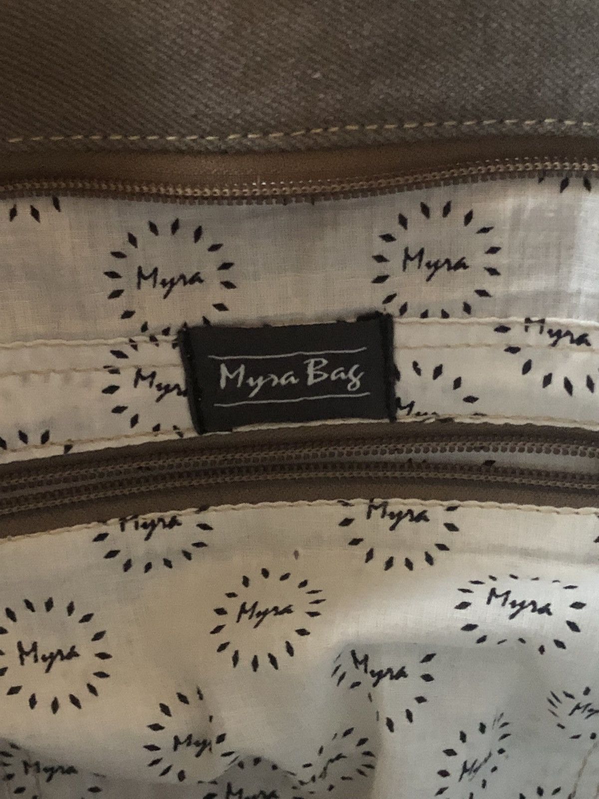 Other Myra Bag Rhombus Pattern Weekender Upcycled Tote Size ONE SIZE - 10 Thumbnail