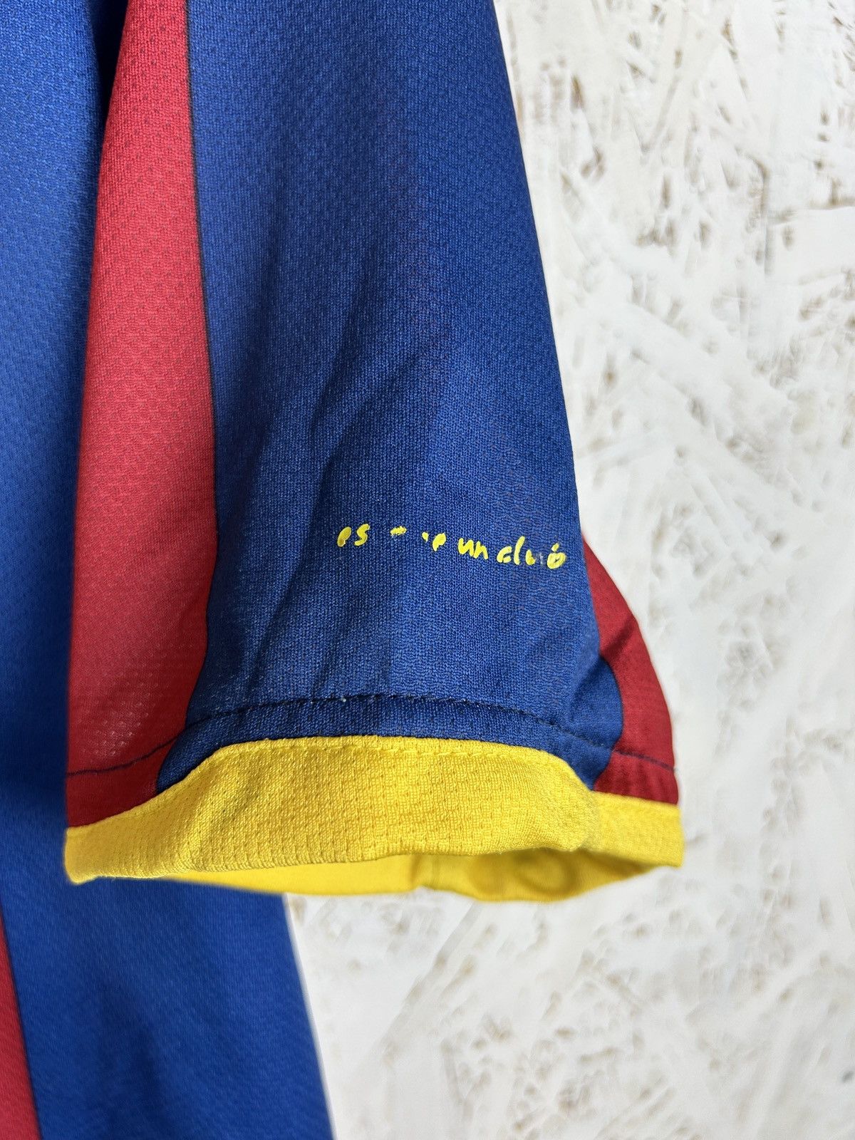 Nike Nike FC Barcelona 2010/11 Home Kit Soccer Jersey Blue Red XL Size US XL / EU 56 / 4 - 5 Thumbnail