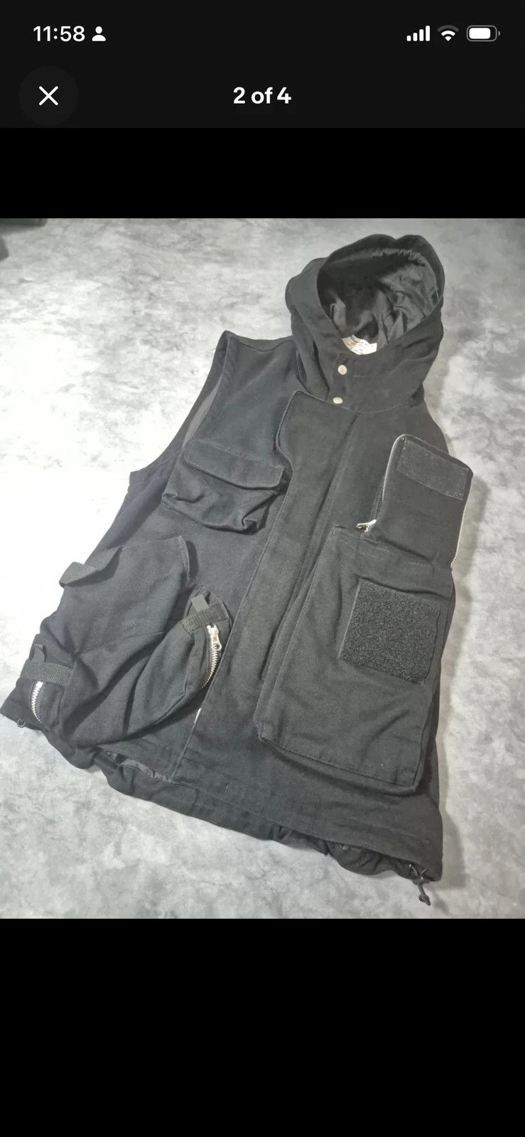 CABANE de ZUCCa Cabane de zucca by issey miyake corp tactical vest Size US M / EU 48-50 / 2 - 1 Thumbnail