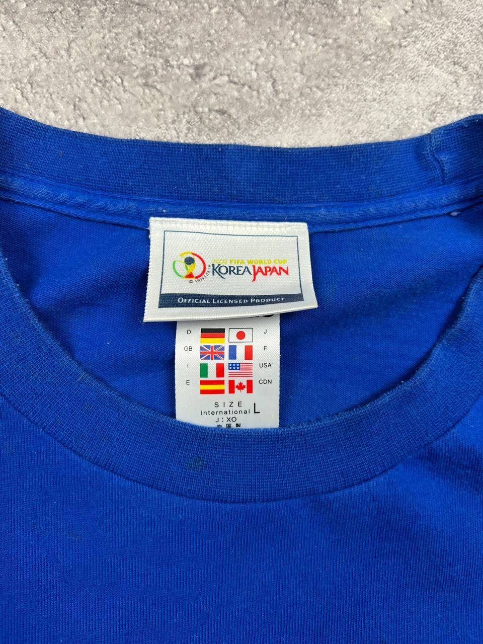 Adidas Vintage Adidas FIFA World Cup 2002 Korea - Japan T-Shirt Size US L / EU 52-54 / 3 - 8 Thumbnail