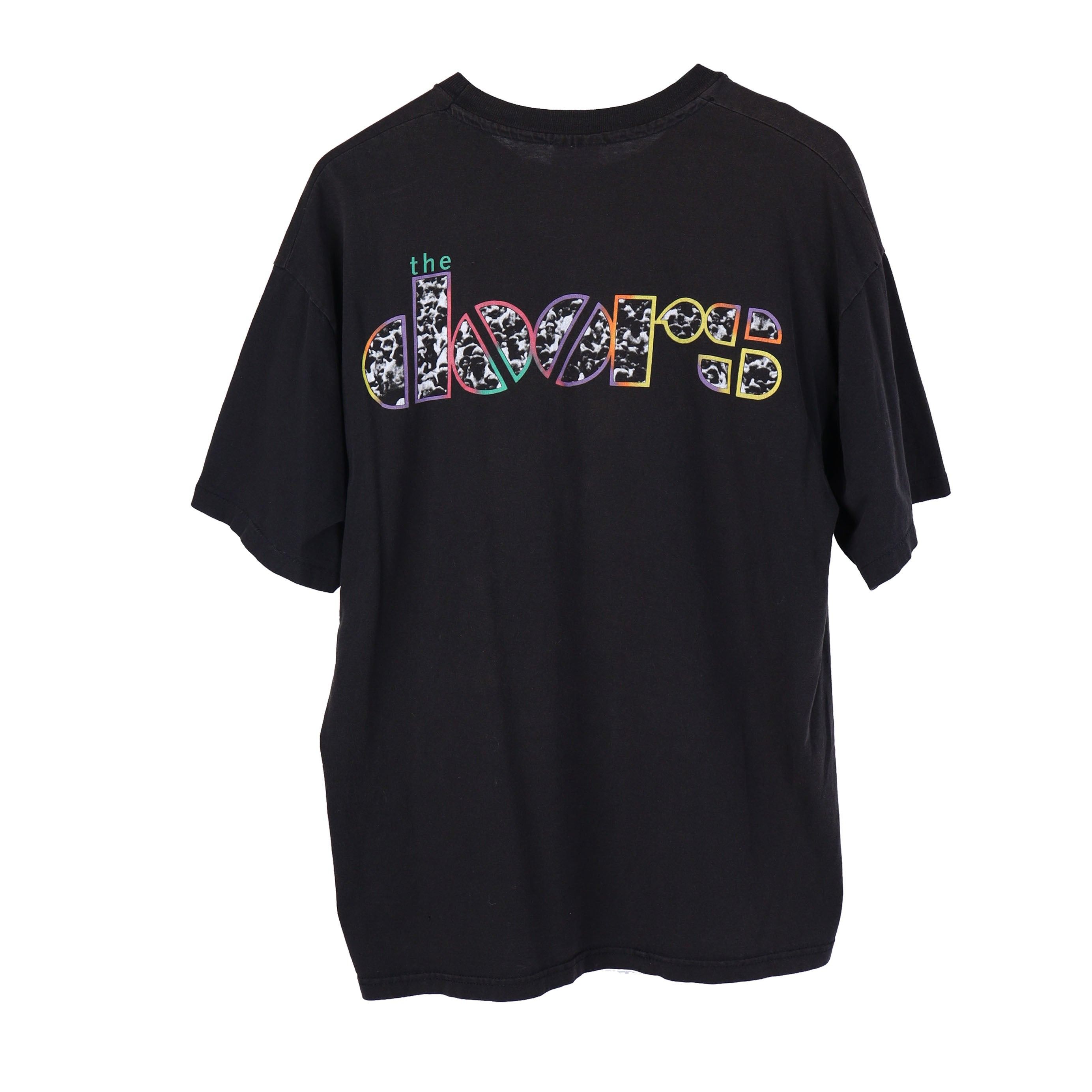 Vintage Vintage The Doors T-Shirt Size US XL / EU 56 / 4 - 2 Thumbnail