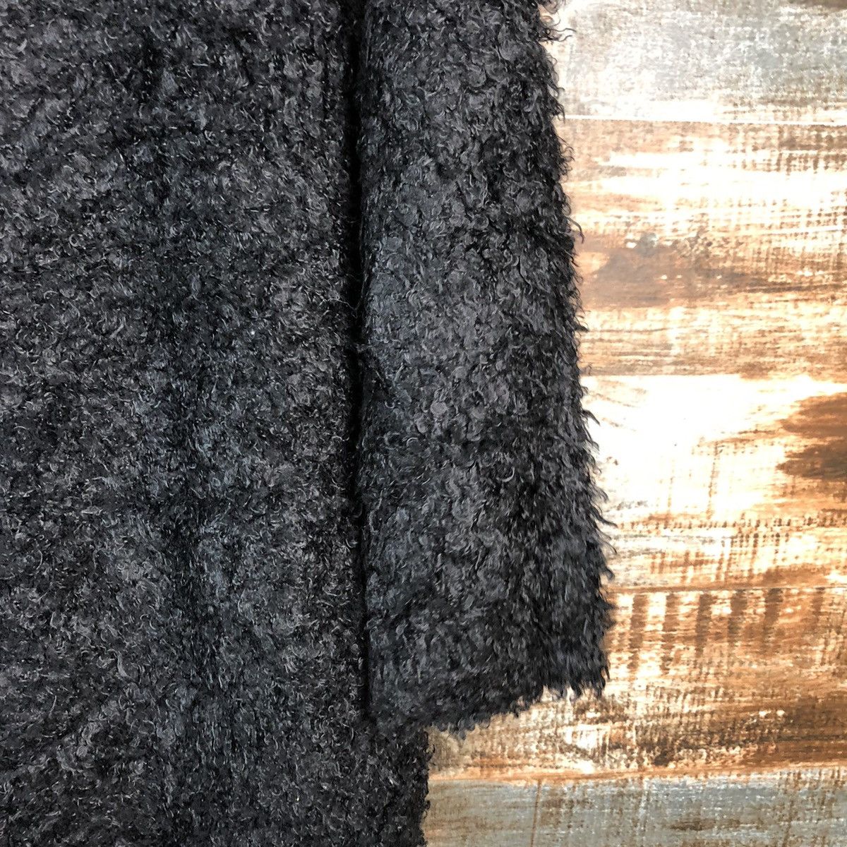 Homespun Knitwear × Japanese Brand DLL A Little Emotion Black Mohair Knitwear #C059 Size S / US 4 / IT 40 - 16 Thumbnail
