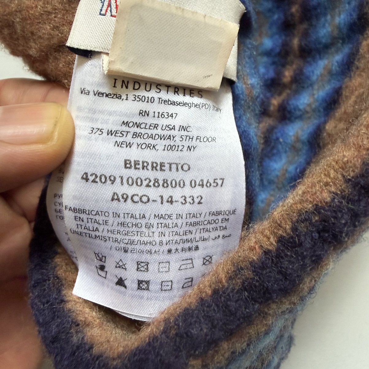 Moncler Moncler Berretto Wool Beanie Size ONE SIZE - 7 Thumbnail