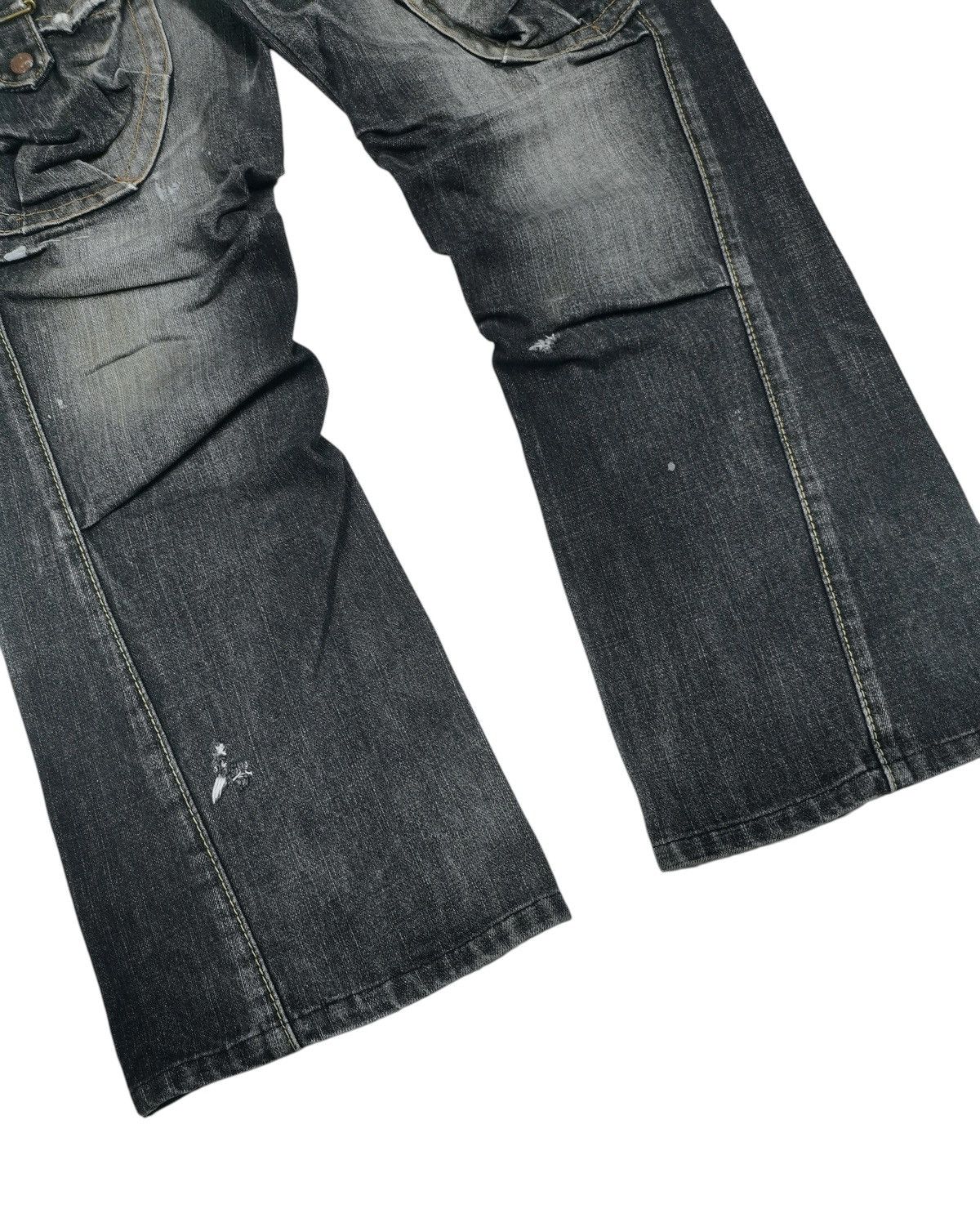 Edwin 2000s Japanese flared cargo pants Size US 32 / EU 48 - 4 Thumbnail
