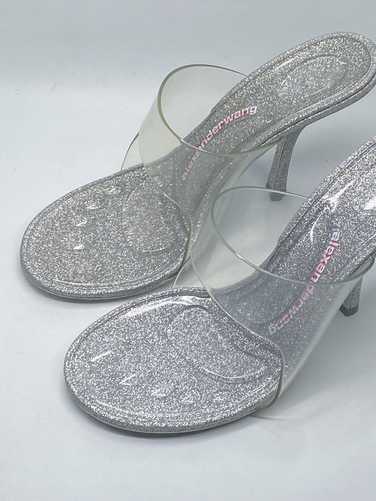 Alexander Wang Alexander Wang Glitter Stiletto Sandals size 39 Size US 9 / IT 39 - 9 Thumbnail