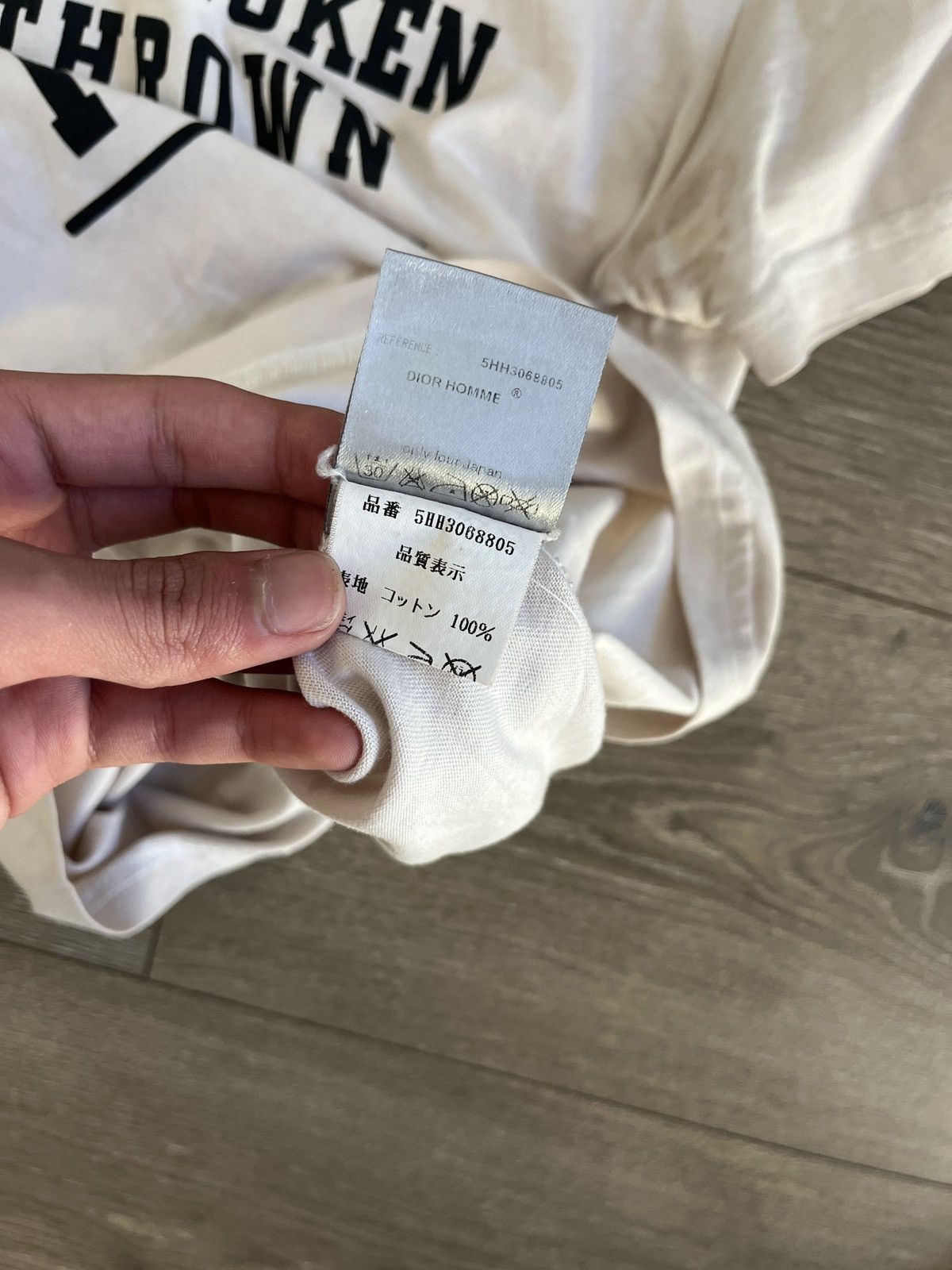 Dior Dior “The End” ss05 tee Size US S / EU 44-46 / 1 - 4 Thumbnail