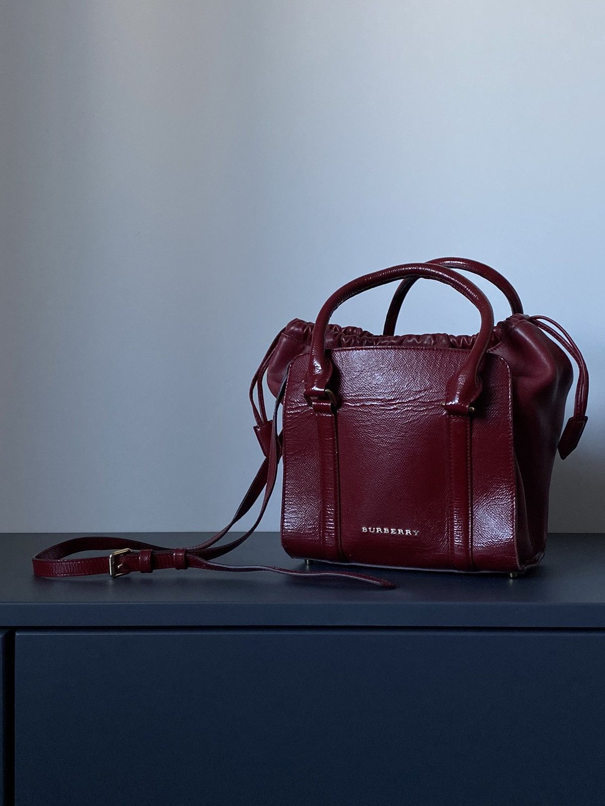 Burberry Burberry Dinton Calf Grain Leather Small Bag Size ONE SIZE - 1 Thumbnail