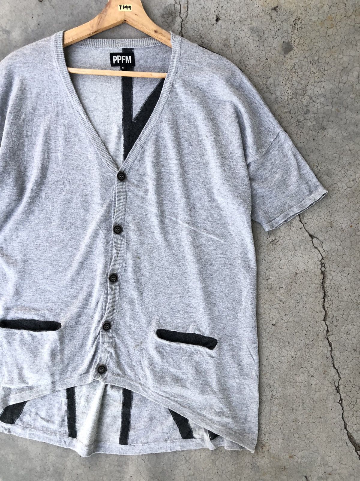 Japanese Brand × PPFM PPFM Short Sleeve V-Neck Button Up Size US S / EU 44-46 / 1 - 2 Thumbnail
