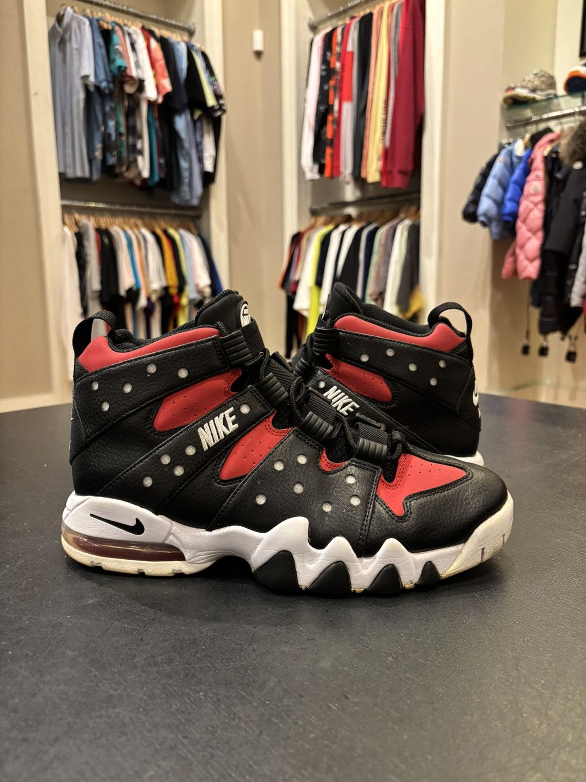 Nike Air Max CB '94 'Black Gym Red'