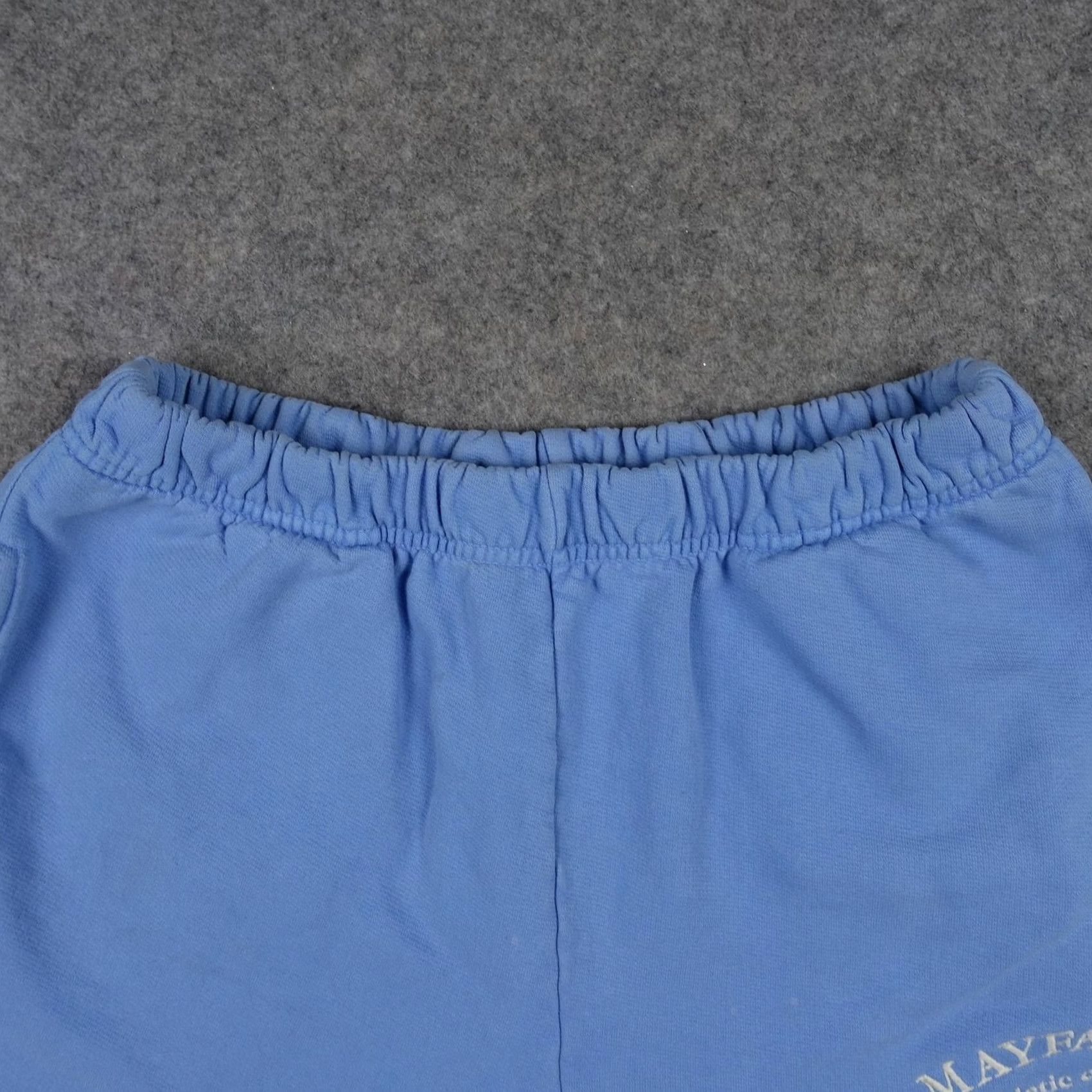 Vintage Mayfair Sweat Shorts Womens M L Blue Athletic Club Logo French Terry Shirt? Size 32" / US 10 / IT 46 - 5 Thumbnail