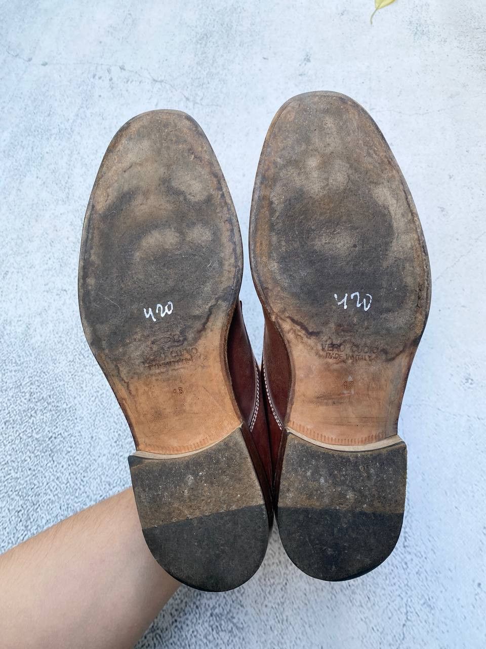 Other Vintage Guidi Dolce Gabbana style Leather Faded Shoes Size US 10 / EU 43 - 18 Thumbnail
