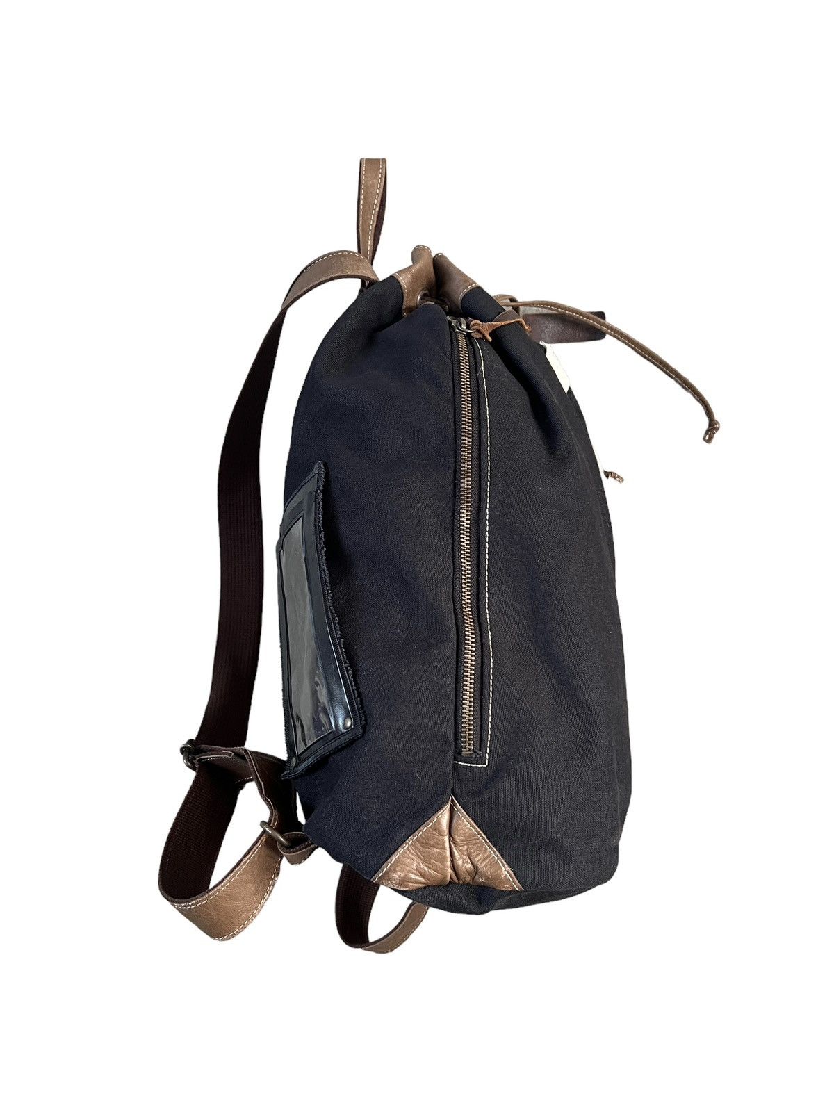 Japanese Brand Tideway 🇯🇵 x Steed Numericals Canvas Backpack Size ONE SIZE - 6 Thumbnail