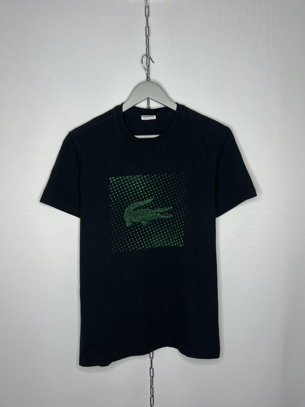 Lacoste 🐊 Vintage Lacoste Sport Big Logo Luxury T-Shirt Tee 🐊 Size US M / EU 48-50 / 2 - 1 Thumbnail