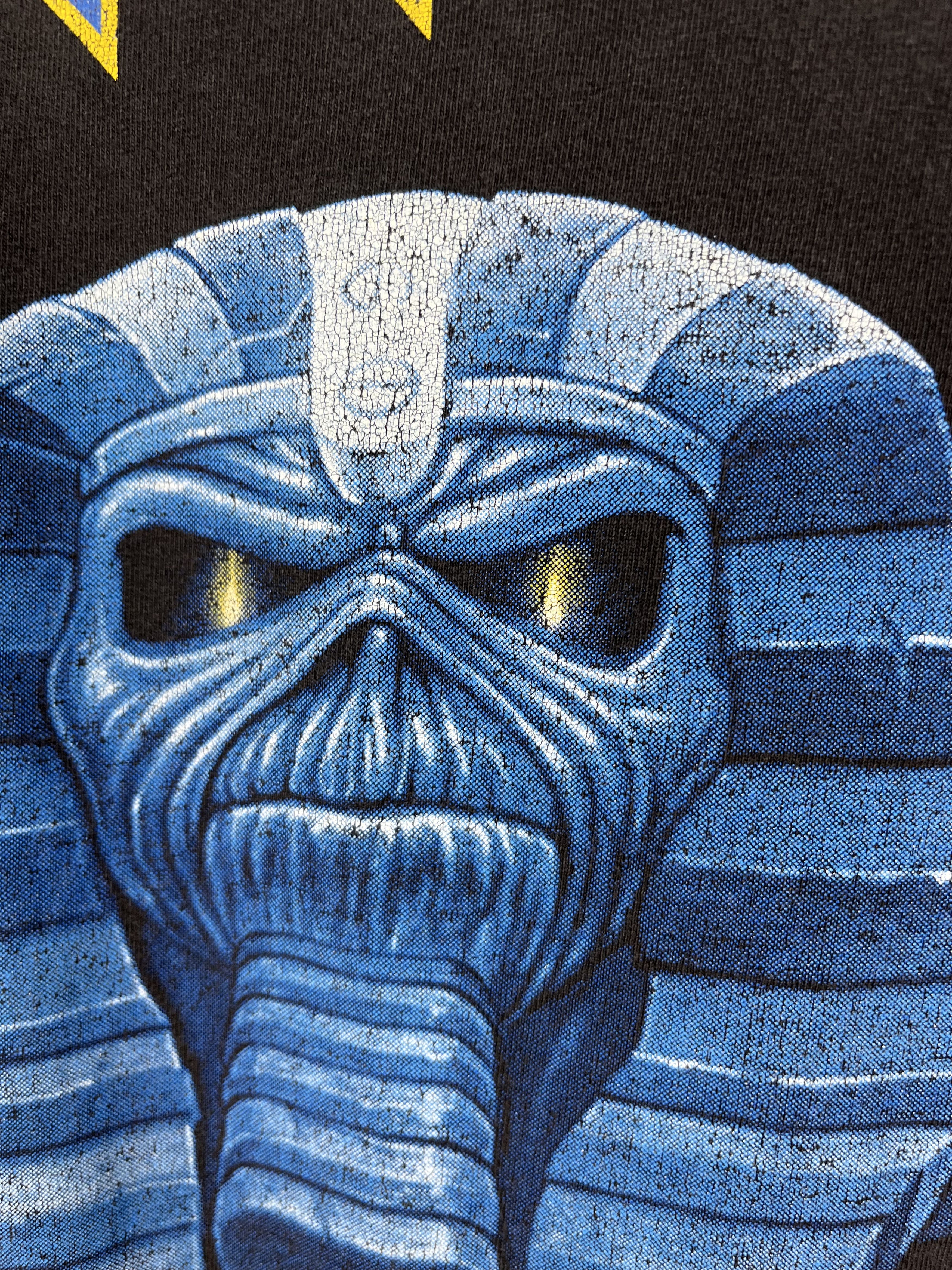 Iron Maiden Vintage Iron Maiden Double Sided Tee Vtg 90s Travis Size US M / EU 48-50 / 2 - 14 Thumbnail