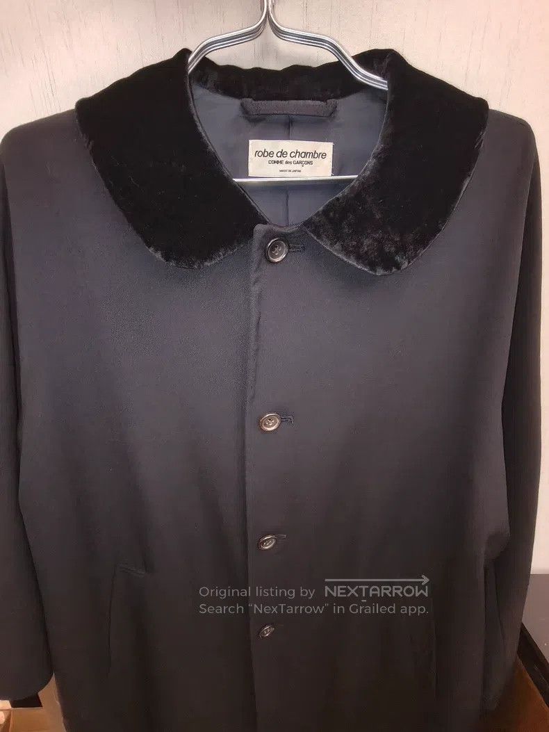 Comme des Garcons Comme des Garcons size F Velvet Peter Pan Collar Dress Size S / US 4 / IT 40 - 2 Thumbnail