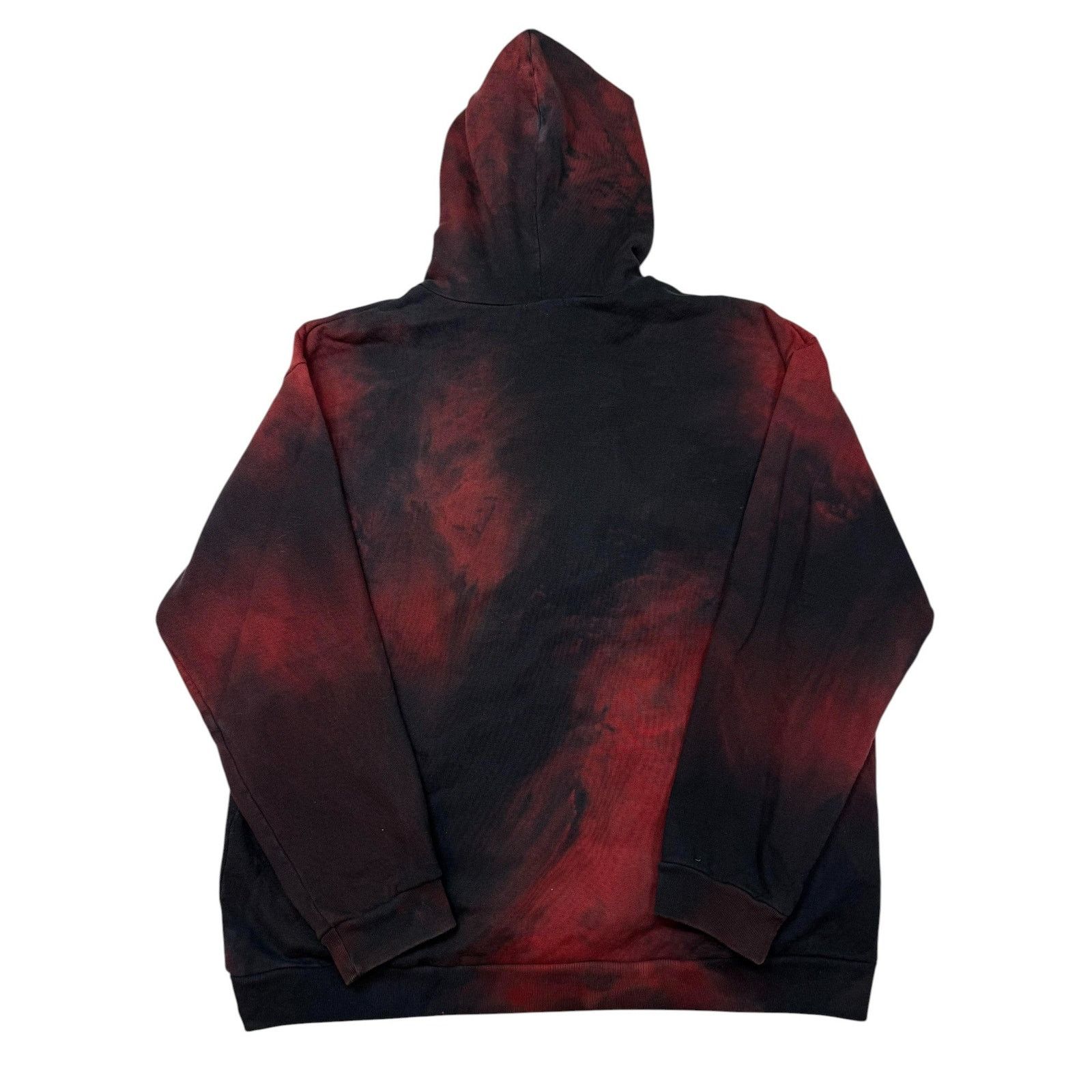 Warren Lotas Warren Lotas Red & Black Zip Hoodie Size XXL / US 16-18 / IT 52-54 - 2 Thumbnail