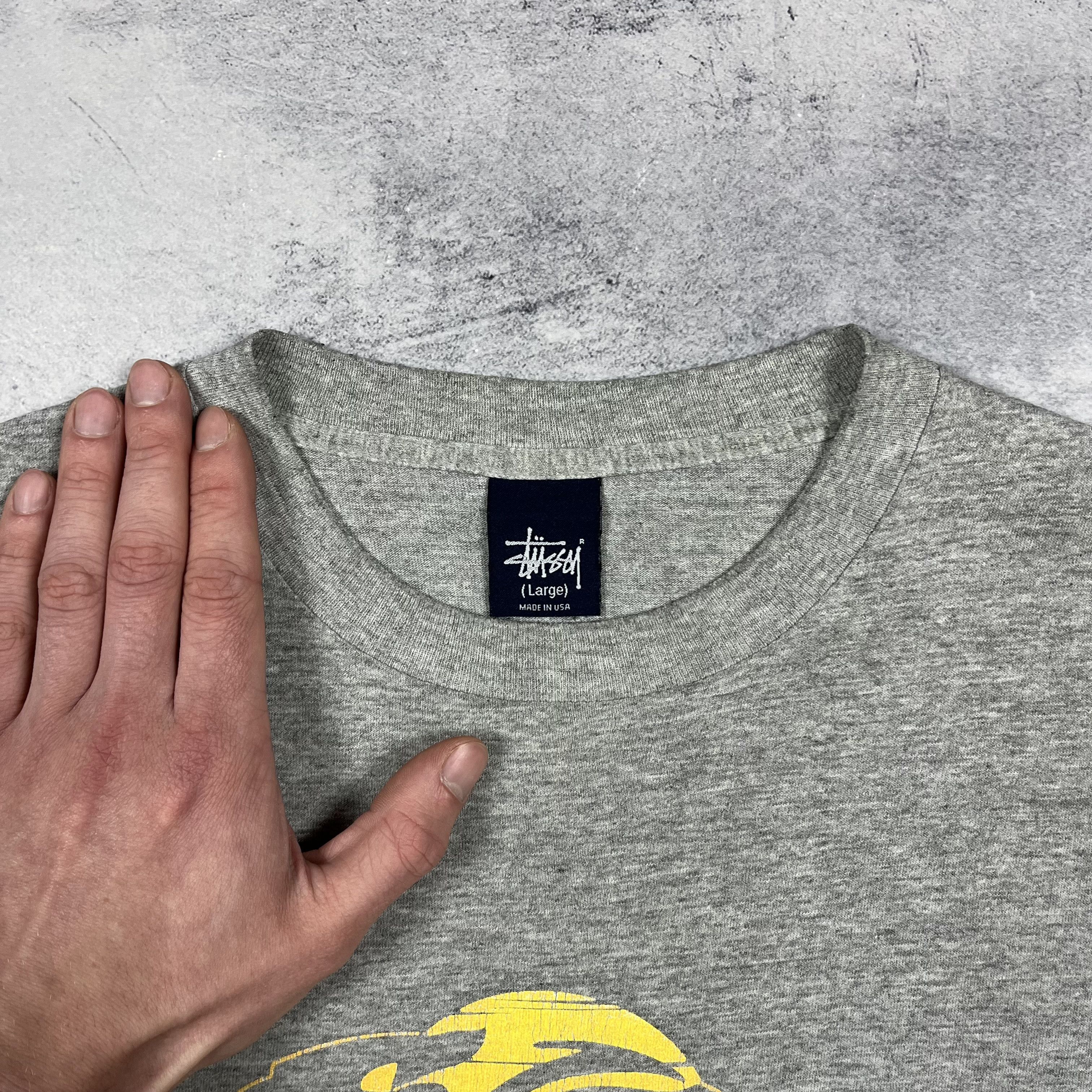 Stussy Vintage Stussy Big Logo T Shirt 80’s Size US L / EU 52-54 / 3 - 11 Thumbnail