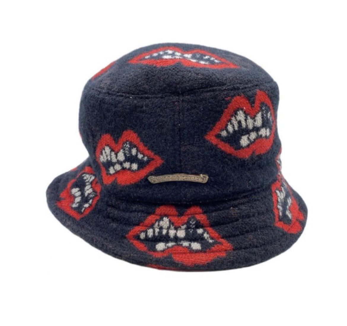 Chrome Hearts × Matty Boy Chrome Hearts Matty Boy Chomper Cashmere Bucket Hat Size ONE SIZE - 2 Thumbnail