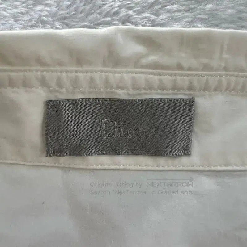 Dior Dior White Cotton Long Sleeve Shirt . Size XXS / US 00 / IT 34 - 4 Thumbnail