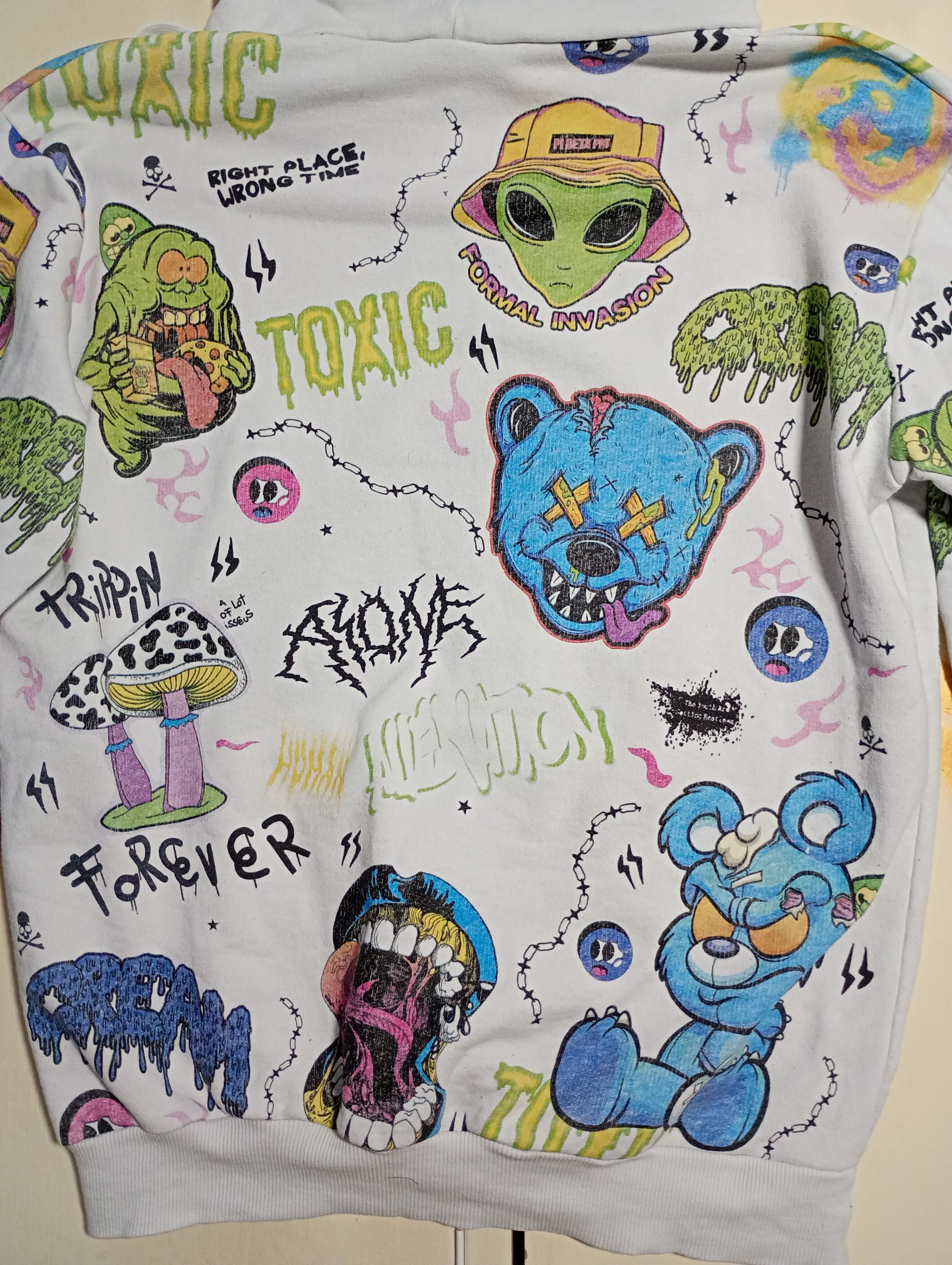 Vintage Trend Full Print Hoodie Size US M / EU 48-50 / 2 - 13 Thumbnail