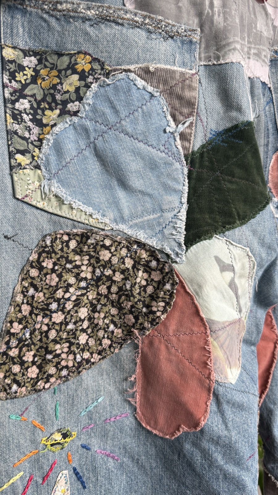 Kapital Kapital Patchwork Embroidered Denim Size US 38 / EU 54 - 17 Thumbnail
