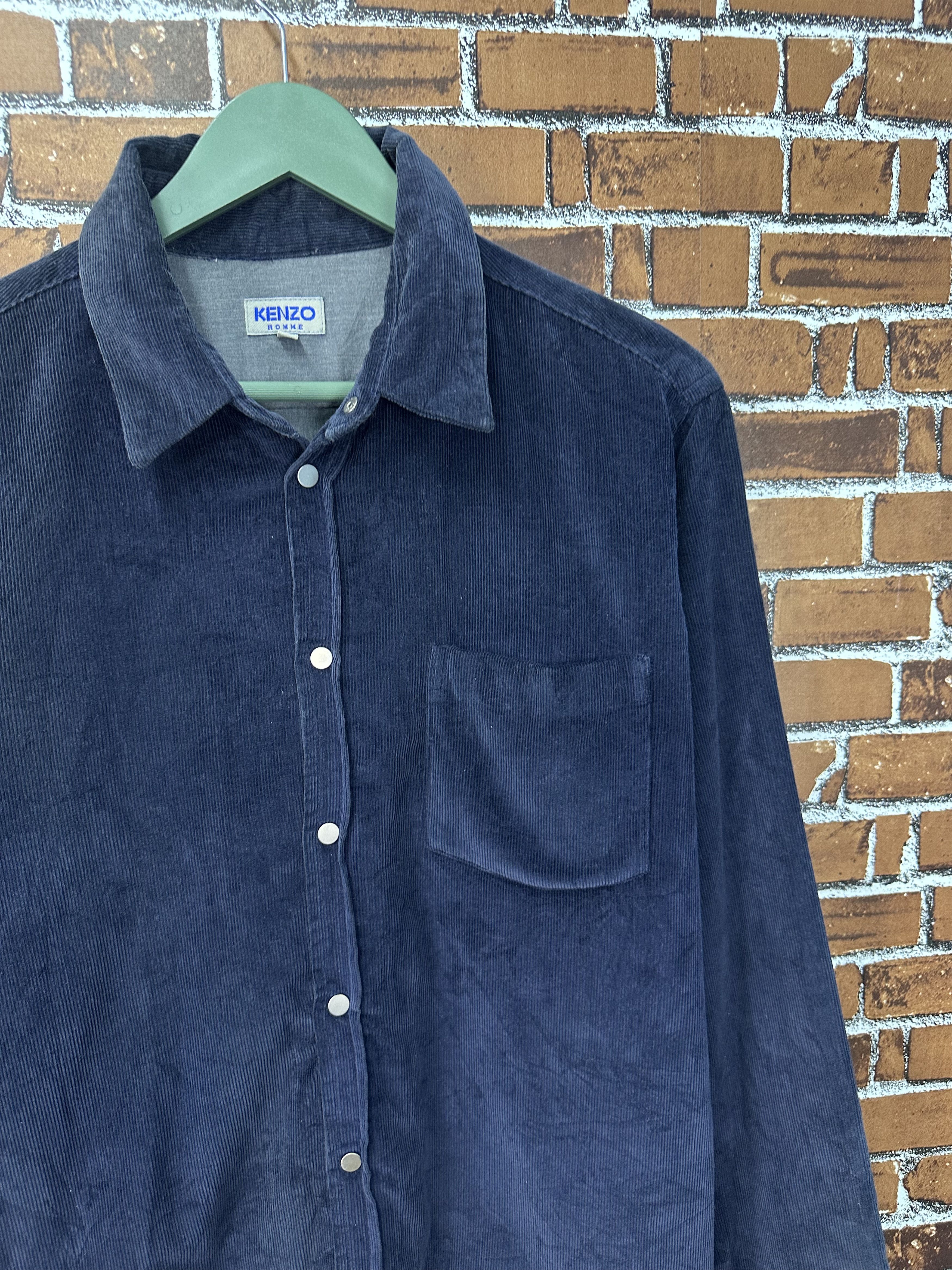 Kenzo 90s Kenzo Homme Corduroy Button Jacket Z328 Size US L / EU 52-54 / 3 - 2 Thumbnail