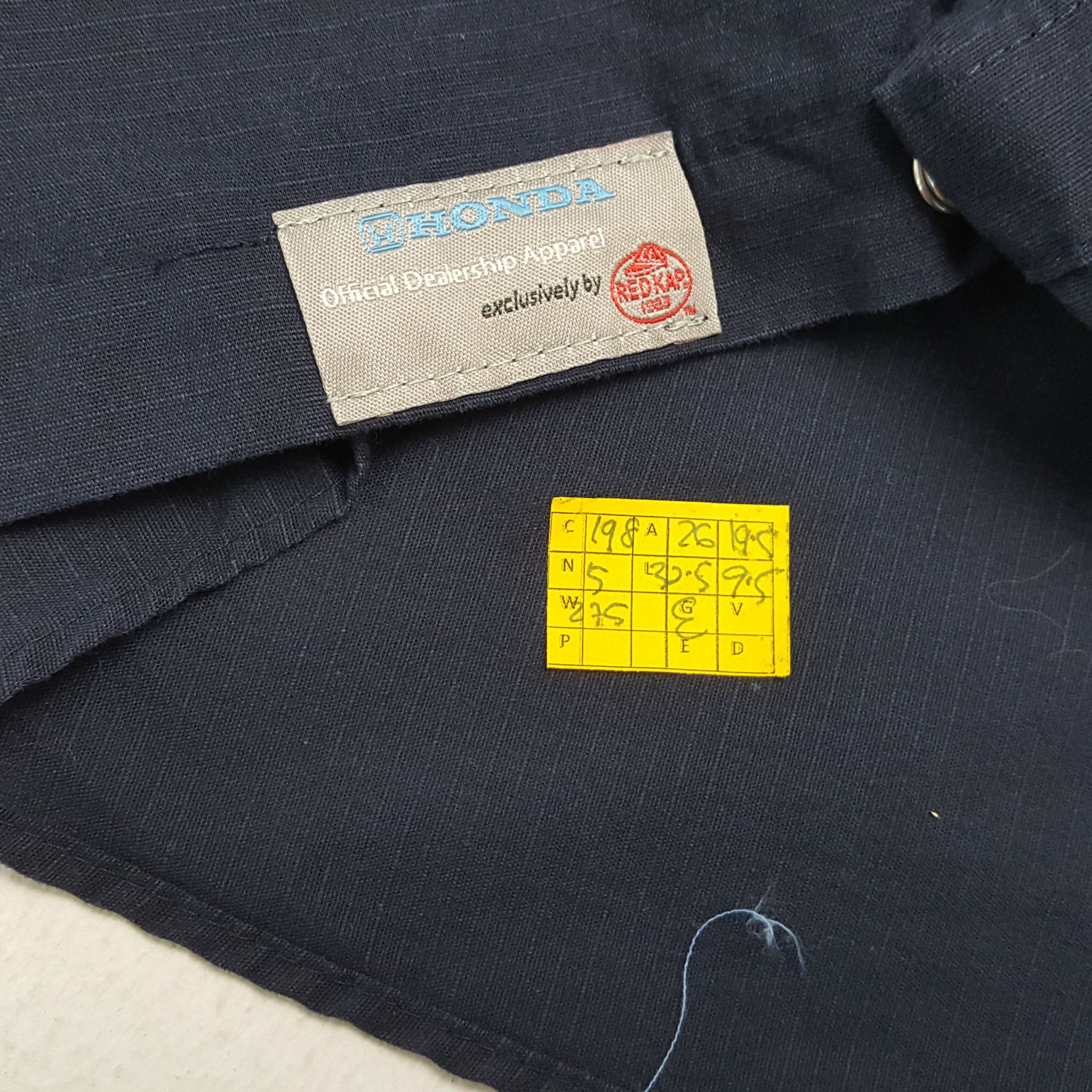 Honda × Vintage Vintage MUGEN HONDA Racing Team Custom Staff Shirts Size US XL / EU 56 / 4 - 5 Thumbnail