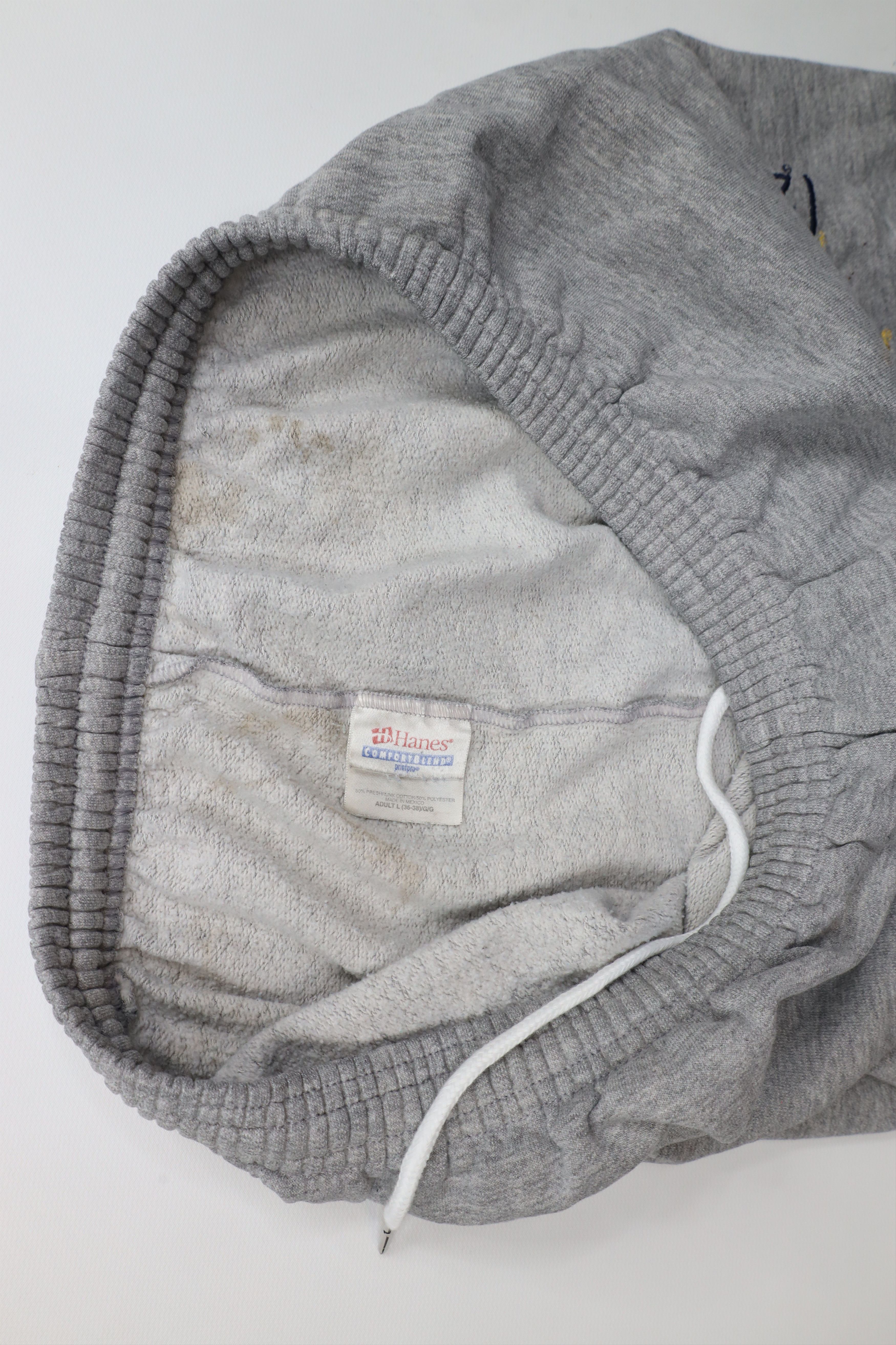 Vintage Vintage 90s University of Michigan Sweatpants Joggers Gray Size US 36 / EU 52 - 11 Thumbnail