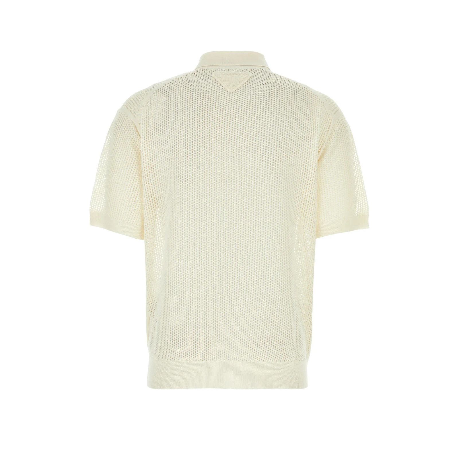 Prada PRADA White Silk Blend Shirt New & Authentic (Men's size:50; Size US M / EU 48-50 / 2 - 2 Thumbnail