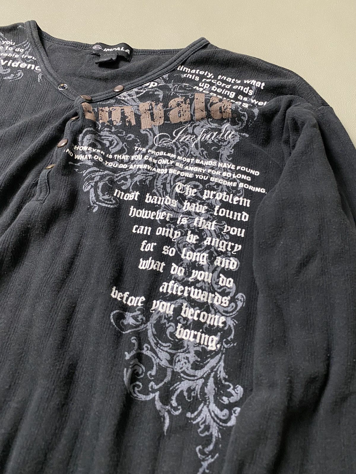 Beauty Beast Impala Poem Archive Longsleeve Size US XL / EU 56 / 4 - 6 Thumbnail