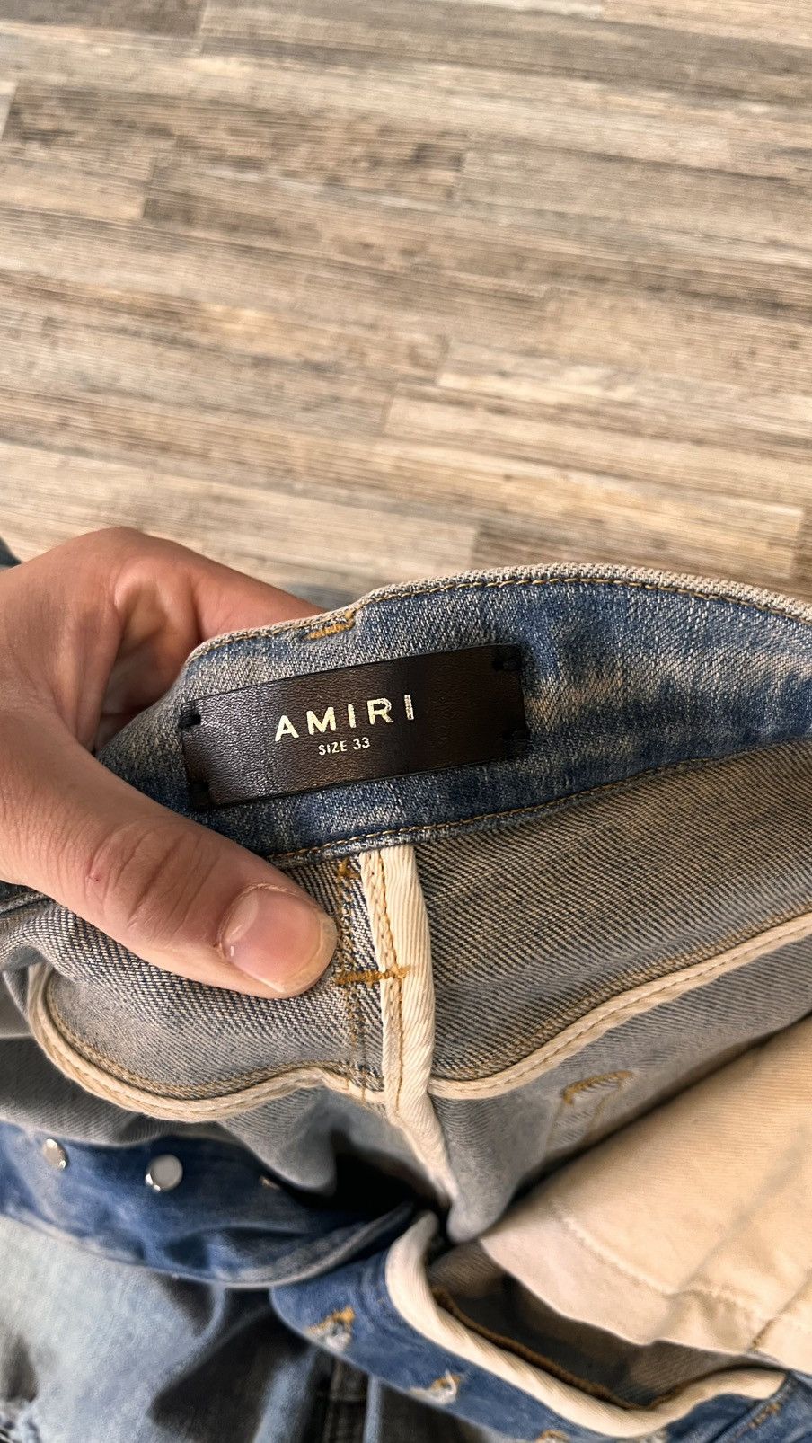Amiri AMIRI jeans Star Patch Size US 33 - 8 Thumbnail