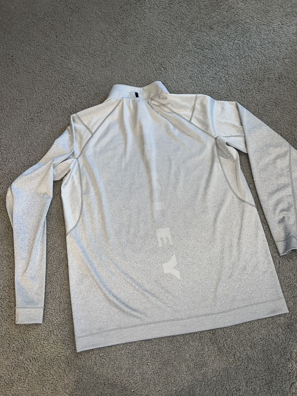 Oakley Oakley C1 Jacquard Quarter Zip Large New Gray Sportswear Size US L / EU 52-54 / 3 - 6 Thumbnail