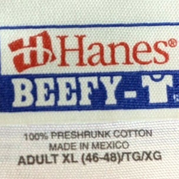Hanes Hanes Beefy Adult XL 46-48 Cotton Fall Autumn Halloween Scarecrow T-Shirt KP21 Shirt Men XL Orange Halloween Fall/Autumn Mens Size US XL / EU 56 / 4 - 5 Thumbnail