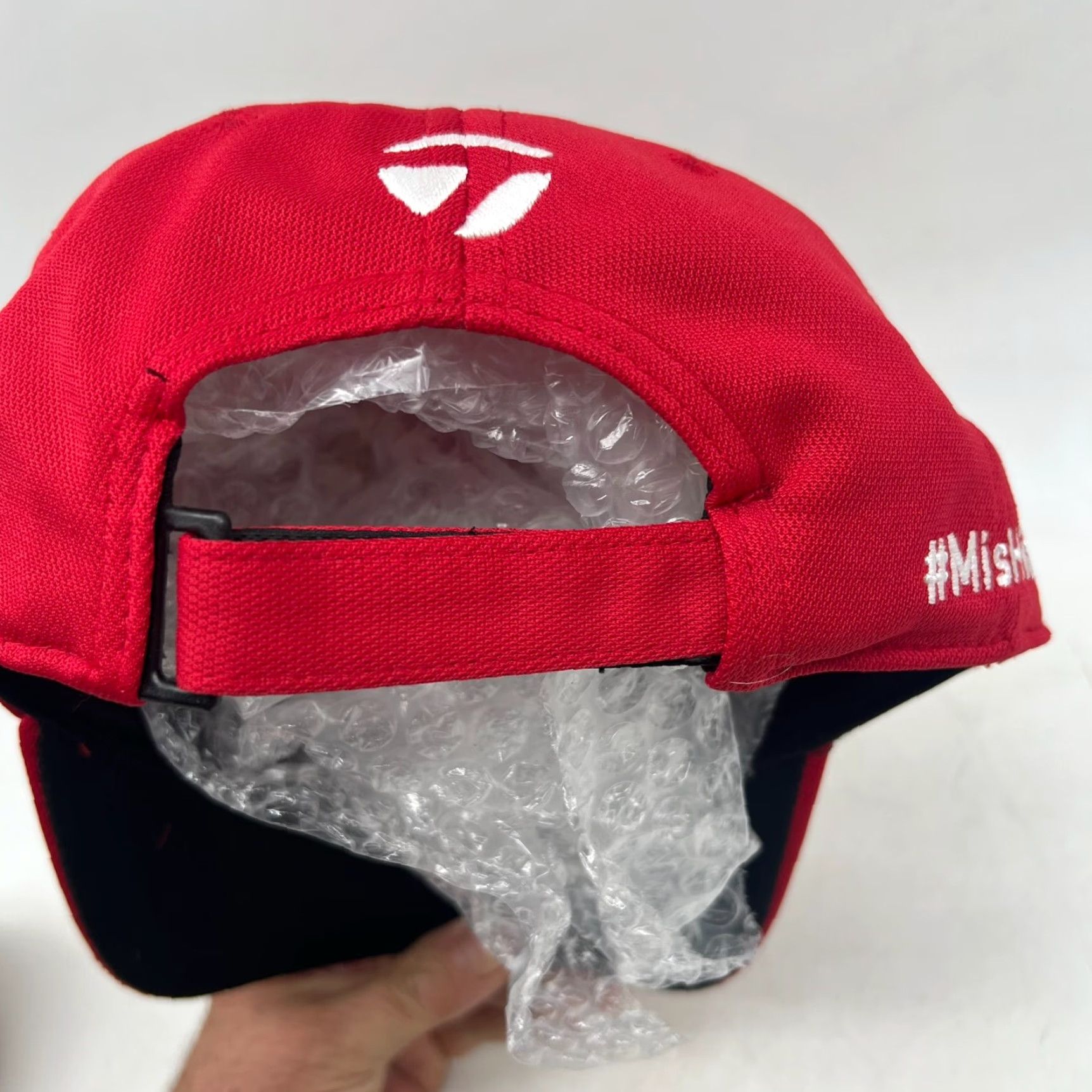 TaylorMade TaylorMade Golf RSI Adjustable Baseball Cap Hat Red Embroidered Size ONE SIZE - 4 Thumbnail
