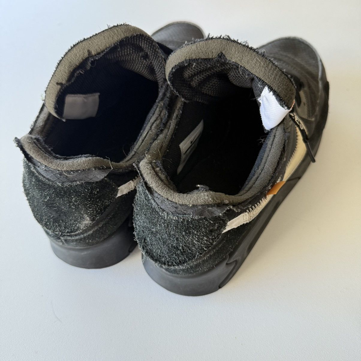 Nike × Off-White 2019 Off White x Nike Air Max 90 Black Size US 10 / EU 43 - 9 Thumbnail