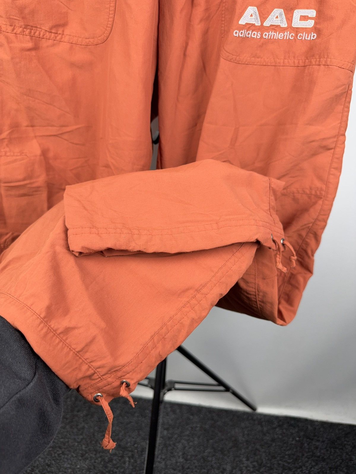 Adidas Vintage Adidas AAC Rust Parachute Pants 2001 Wide Nylon Fit Size US 34 / EU 50 - 7 Thumbnail