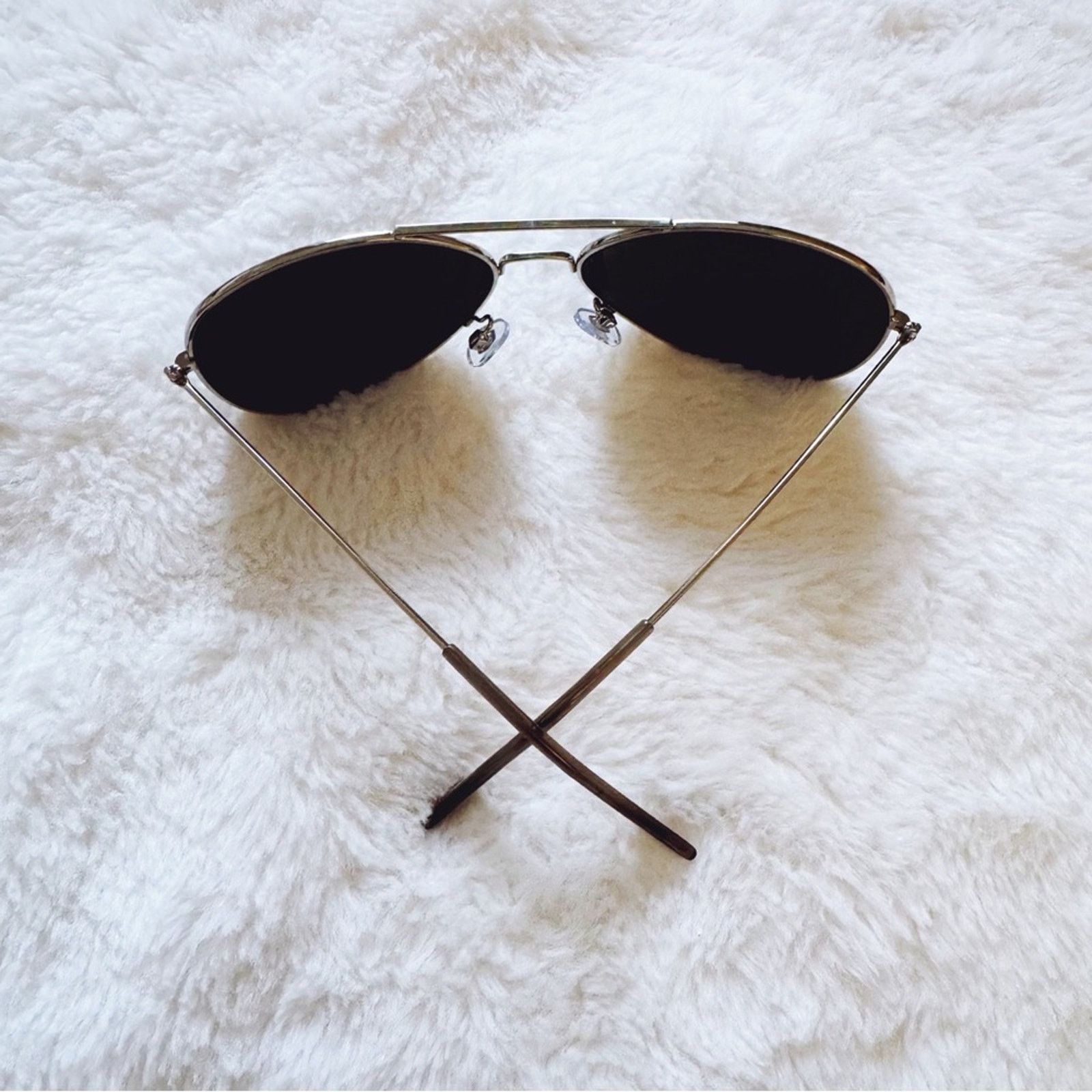 Other Clara Silver Classic Aviator Sunglasses Size ONE SIZE - 10 Thumbnail