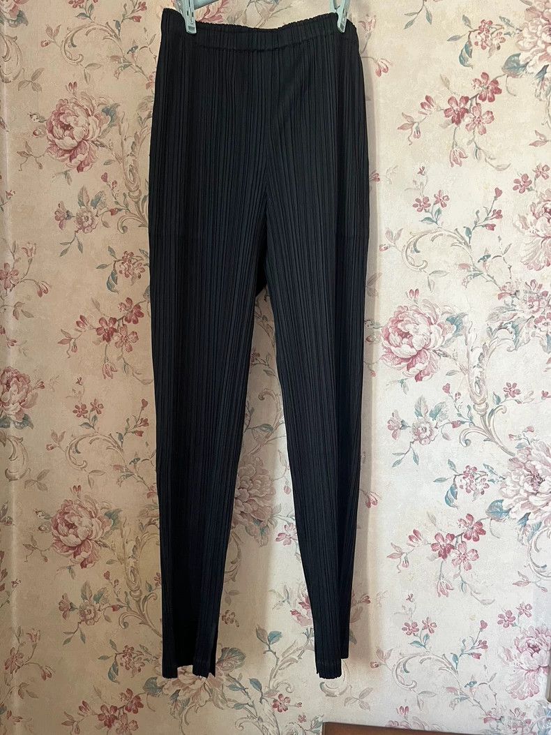 Issey Miyake issey miyake size:m black pants Size US 26 / EU 42 - 1 Thumbnail