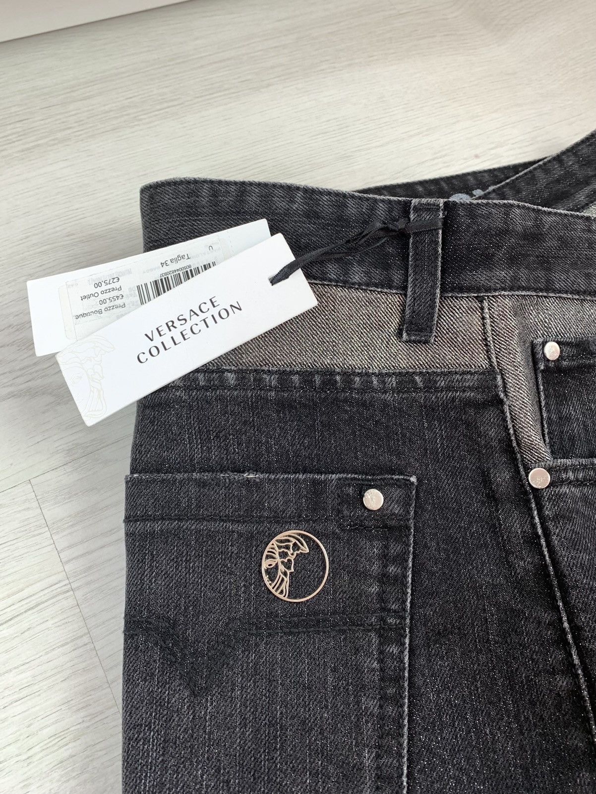 Versace Versace Collection Denim Men’s Baggy Jeans Size 34 Size US 34 / EU 50 - 8 Thumbnail