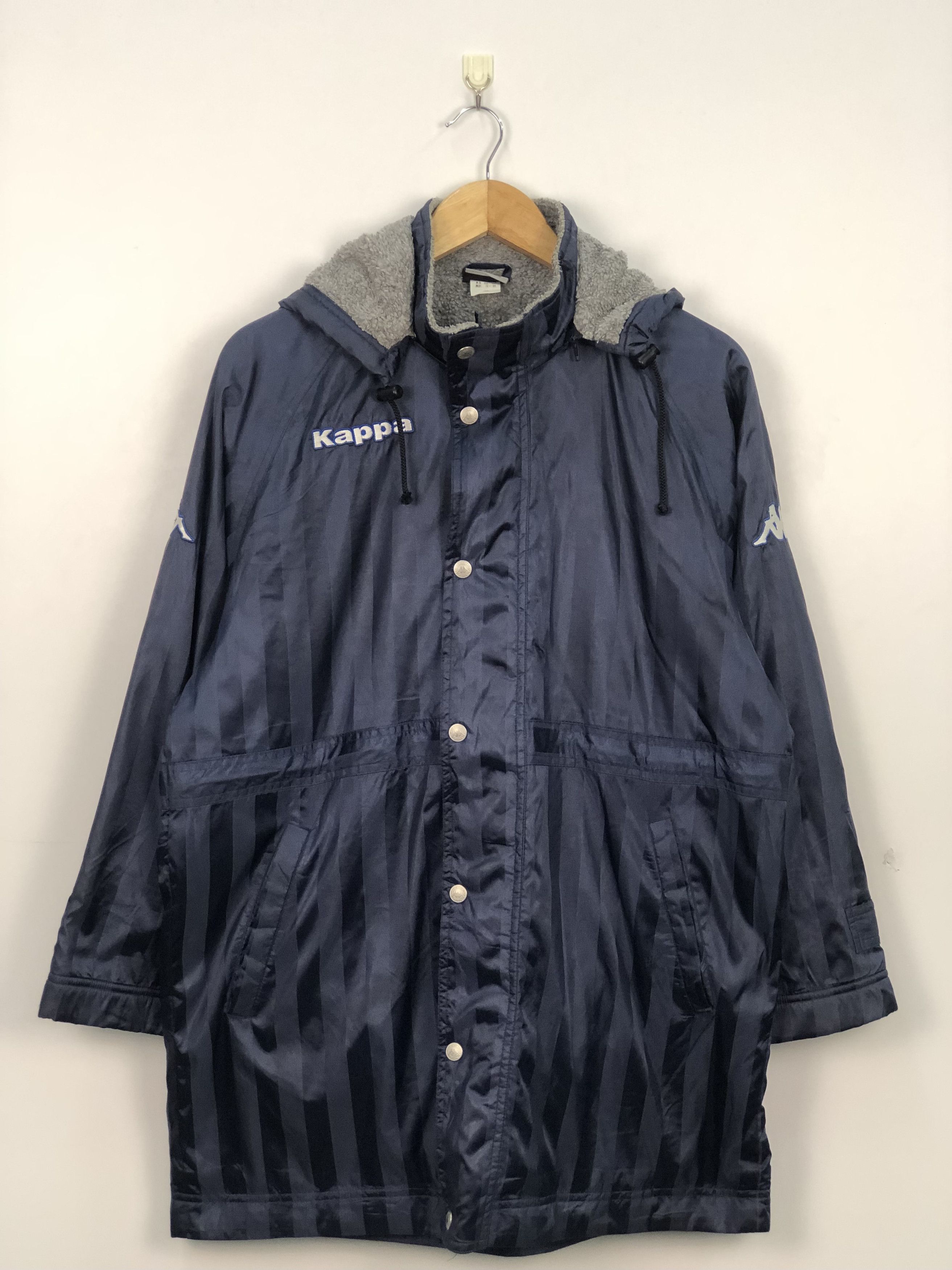 Kappa Vintage Kappa Big Logo Puffer Long Jacket J0224 Size US L / EU 52-54 / 3 - 1 Thumbnail